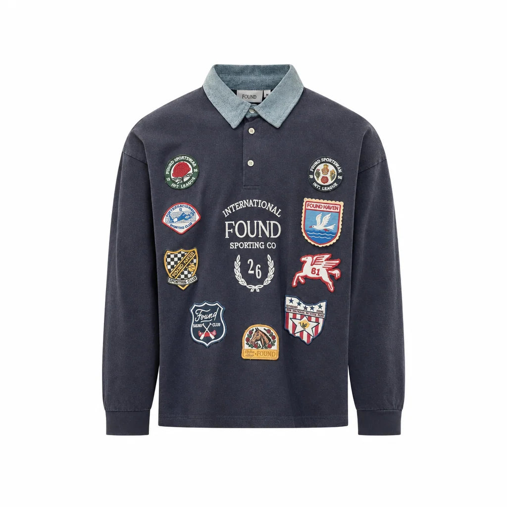 Found Rugby Polo Shirt